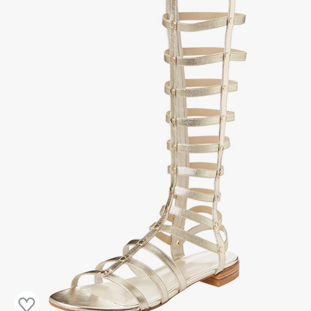 BRAND NEW NEVER WORN mid-calf gladiator sandals